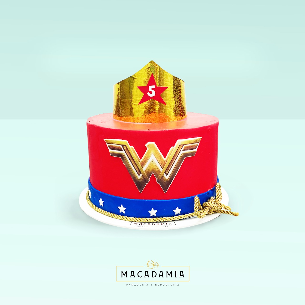 Torta Mujer Maravilla – Macadamia